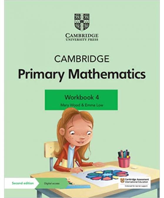 Cambridge Primary Mathematics Workbook 4 with Digital Access (1 Year)