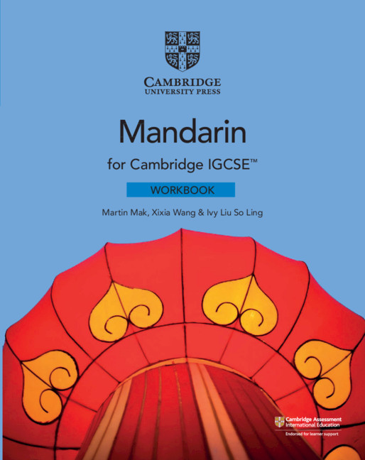 9781108738910 Cambridge IGCSE Mandarin Workbook