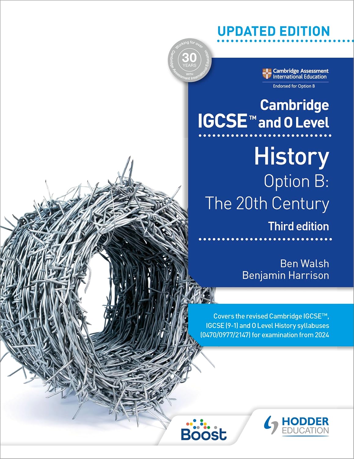 9781398375055 Cambridge IGCSE and O Level History Option B
