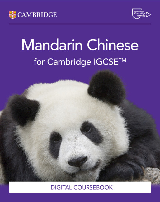 9781009826334 Mandarin Chinese for IGCSE Coursebook
