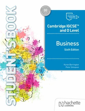 9781036010645 Cambridge IGCSE and O Level Business
